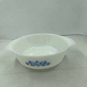 Vintage Anchor Hocking Cornflower Casserole Dish